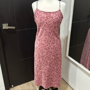 Pink Midi Dress. A New Day. Size Medium.